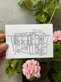 Eric Pencils, Allans Pølser print