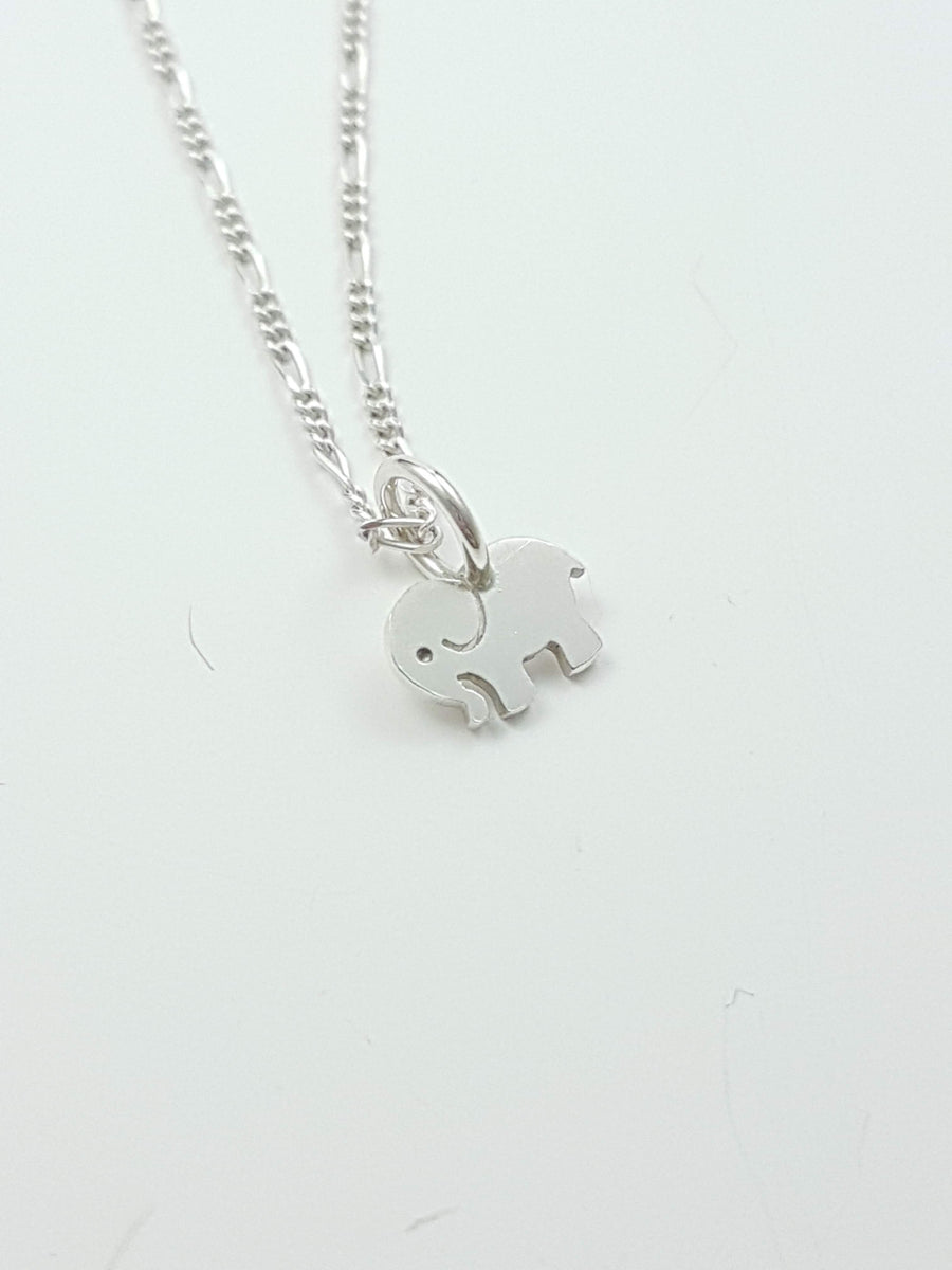 Small elephant necklace